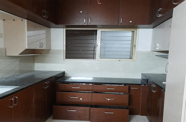 OLD FRONT 1 PVC Modular Kitchen work done by Janani PVC Interiors in Bengaluru