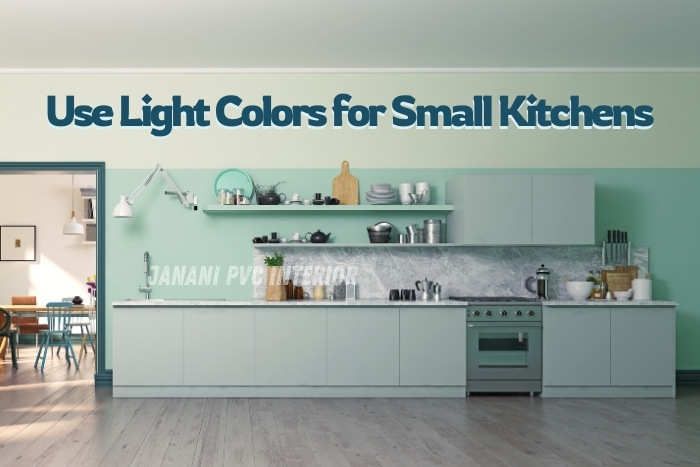 Affordable Elegance: Why Every Home Would Perfectly Benefit from PVC Modular Kitchens 3 Space-saving PVC modular kitchens use light colors Upgrade your kitchen with Janani PVC Interior in Bengaluru