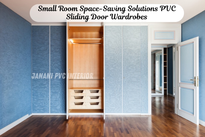 Janani PVC Interior ideal space-saving storage solution for compact rooms without compromising on aesthetics